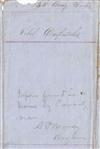 (CIVIL WAR--CONFEDERATE.) An early manuscript Confederate dispatch on Gettysburg.